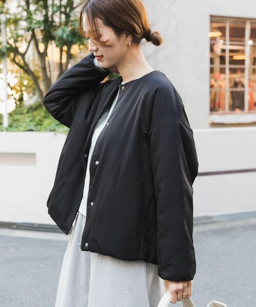 シンプルブラックオーバーサイズアウター❤️秋冬デートや女子会に最適 URBAN RESEARCH DOORS（アーバンリサーチドアーズ） コート アウター