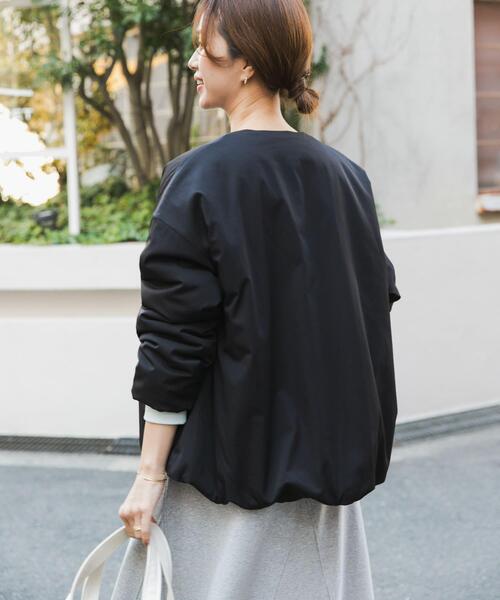 シンプルブラックオーバーサイズアウター❤️秋冬デートや女子会に最適 URBAN RESEARCH DOORS（アーバンリサーチドアーズ） コート アウター
