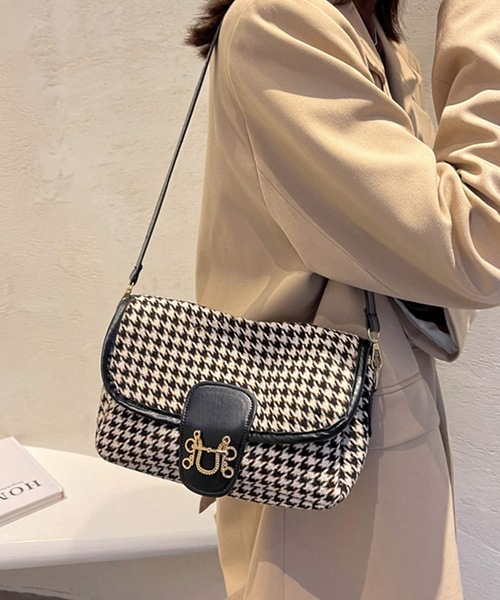 「shopnikoniko」 ショルダーバッグ フリー ブラック レディース_画像4