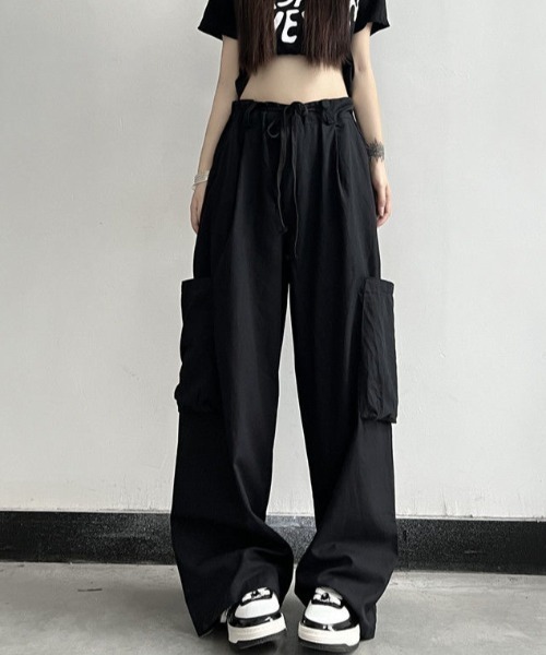 「almo」 「sevens」カーゴパンツ FREE ホワイト レディース_画像4