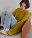 「titivate」 長袖ニット FREE グ...の詳細画像1
