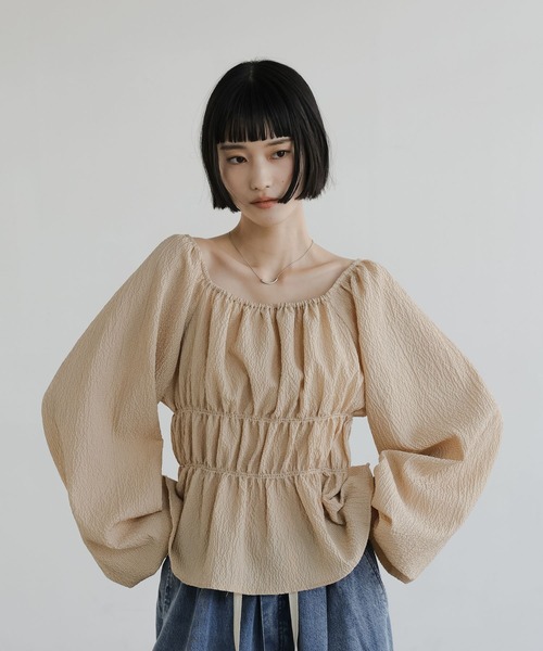 LOWRYS FARM（ローリーズファーム） tシャツ オフショルシャーリング