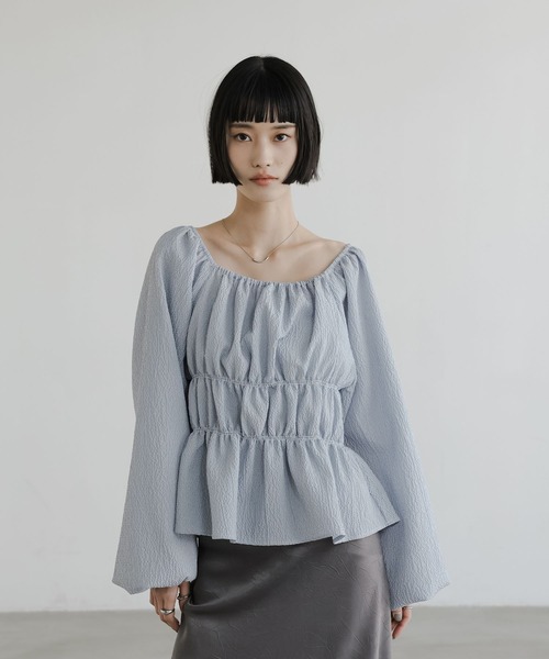 LOWRYS FARM（ローリーズファーム） tシャツ オフショルシャーリング