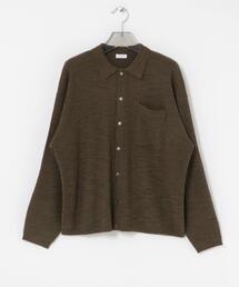 crepuscule（クレプスキュール） シャツ crepuscule Crepe Knit Shirts