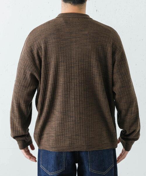 crepuscule（クレプスキュール） シャツ crepuscule Crepe Knit Shirts