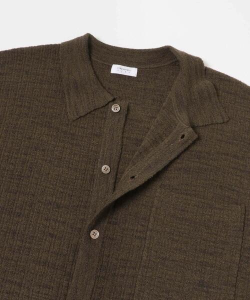 crepuscule（クレプスキュール） シャツ crepuscule Crepe Knit Shirts