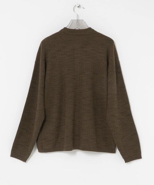 crepuscule（クレプスキュール） シャツ crepuscule Crepe Knit Shirts