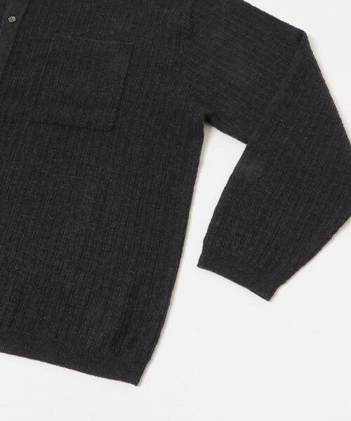 crepuscule（クレプスキュール） シャツ crepuscule Crepe Knit Shirts