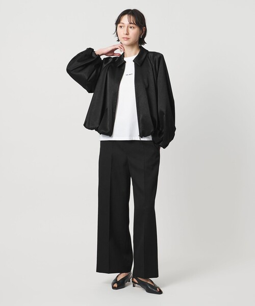 未使用☆UNITED ARROWS ジャカード ボリュームスリーブ ブルゾン UNITED ARROWS（ユナイテッドアローズ）の「ジャカード ボリューム