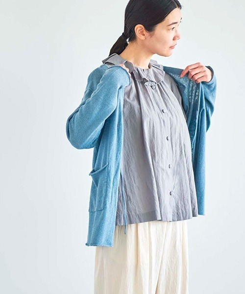 カシュクールニット HAU（CLASKA） ニット セーター カシュクールニット ”room” レディース