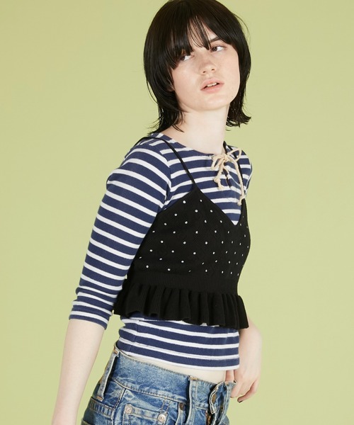 crinkle crinkle crinkle（クリンクル クリンクル クリンクル） ニット