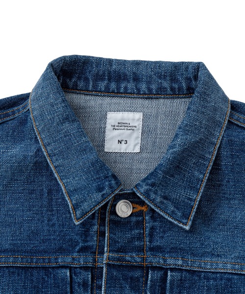 デニムジャケット gジャン FADED DENIM JACKET ”CASSIDY メンズ レディースの画像