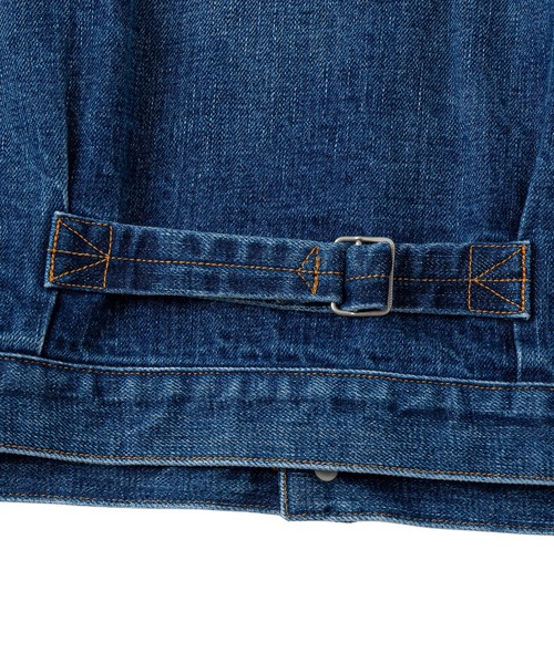 デニムジャケット gジャン FADED DENIM JACKET ”CASSIDY メンズ レディースの画像