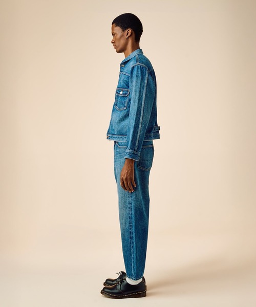 デニムジャケット gジャン FADED DENIM JACKET ”CASSIDY メンズ レディースの画像
