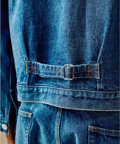 デニムジャケット gジャン FADED DENIM JACKET ”CASSIDY メンズ レディースの画像
