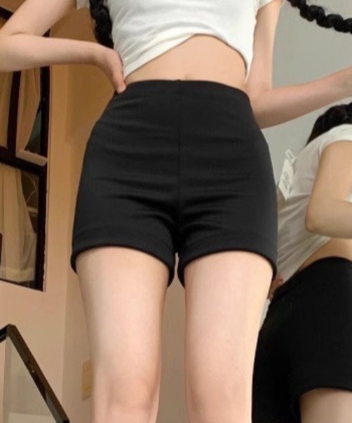 パンツ シンプルスリムショートパンツ レディース : ZOZOTOWN Yahoo!店