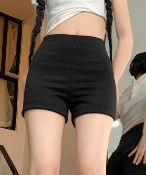 パンツ シンプルスリムショートパンツ レディース : ZOZOTOWN Yahoo!店
