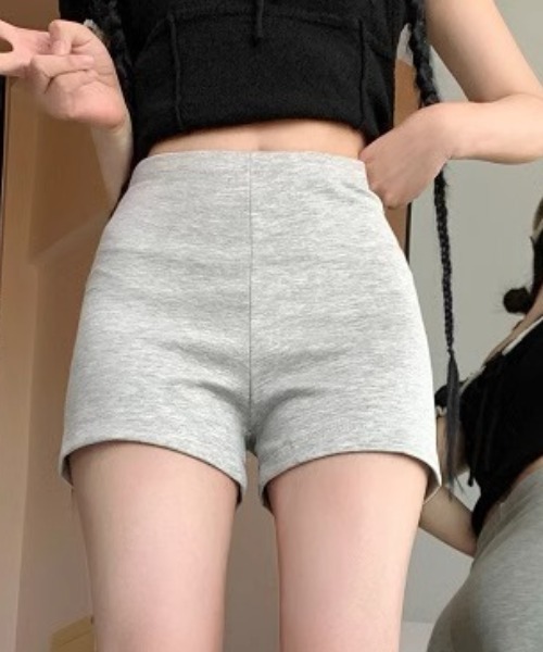パンツ シンプルスリムショートパンツ レディース : ZOZOTOWN Yahoo!店