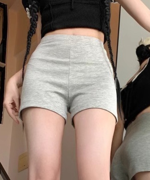 パンツ シンプルスリムショートパンツ レディース : ZOZOTOWN Yahoo!店