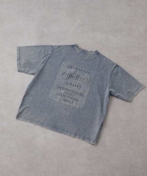 「EMMA CLOTHES」 半袖Tシャツ M グレー メンズ_画像5