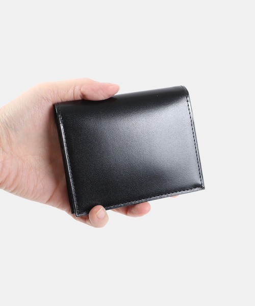 Sinleathers（シンレザーズ） ミニ 二つ折り 二つ折り財布 財布 薄型二