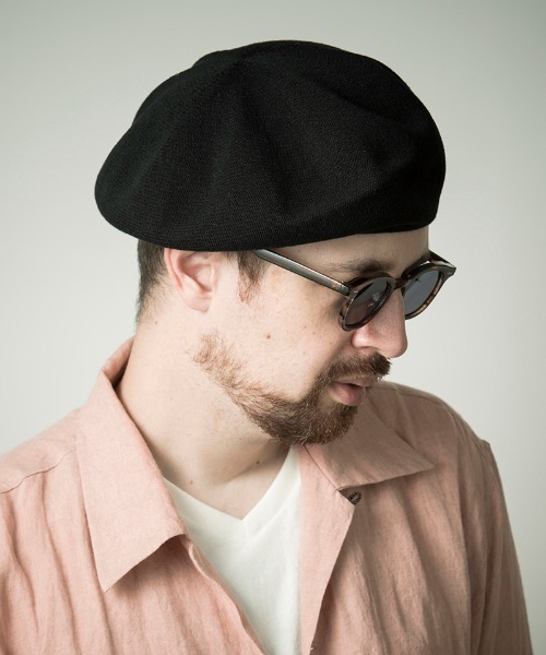 「Mighty Shine」 ベレー帽 FREE ブラック メンズ_画像6