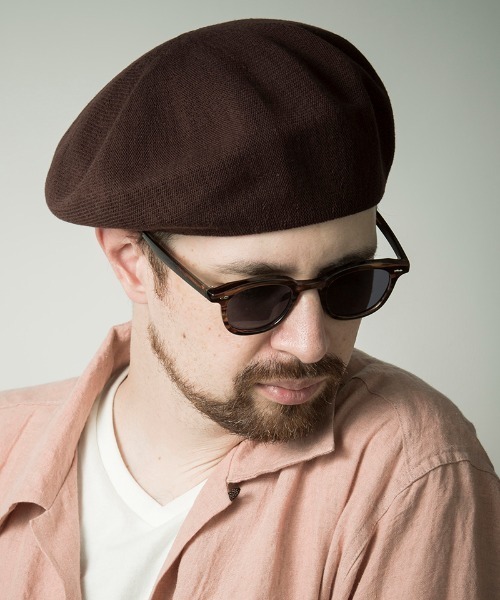 「Mighty Shine」 ベレー帽 FREE ブラック メンズ_画像7