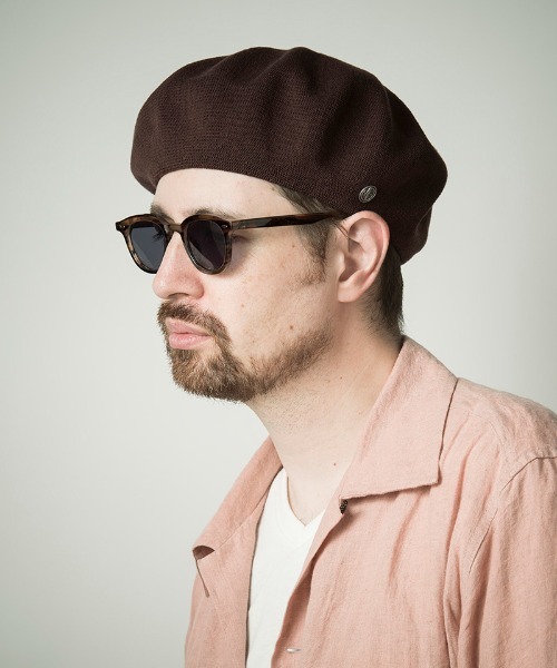 「Mighty Shine」 ベレー帽 FREE ブラック メンズ_画像8