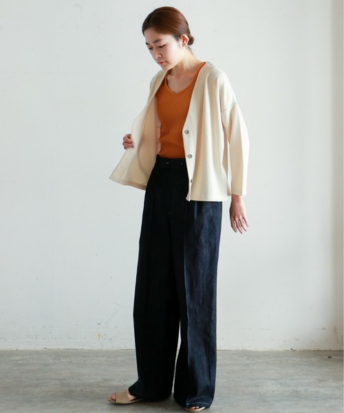 「NOMBRE IMPAIR」 カーディガン FREE グレー レディース_画像3