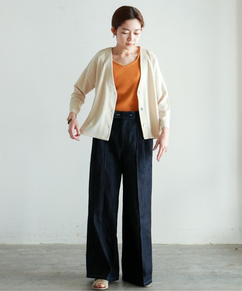 「NOMBRE IMPAIR」 カーディガン FREE グレー レディース_画像5