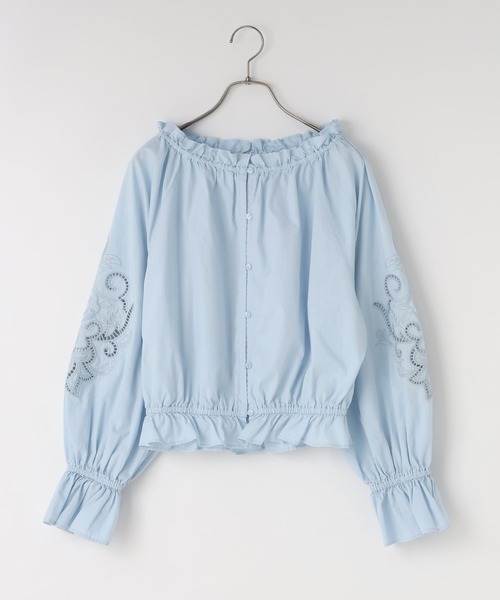 LOWRYS FARM（ローリーズファーム） ブラウス シャツ カットワーク