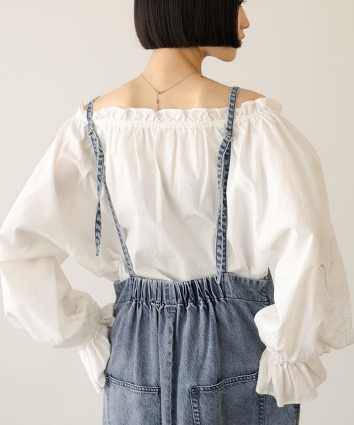 LOWRYS FARM（ローリーズファーム） ブラウス シャツ カットワーク