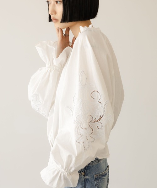 専用　ERDEM カットワーク　レース　ブラウス カットワークレースブラウス | sab street my standard (Women/大きい