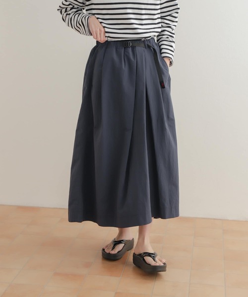「Gramicci」 フレアスカート ONE イエロー レディースの画像