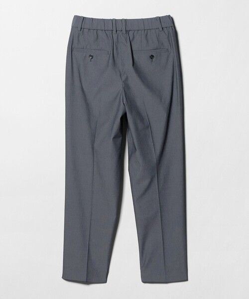 スラックス パンツ 「size SHORT/TALLあり」Daily Chic タック スリム パンツ レディースの画像