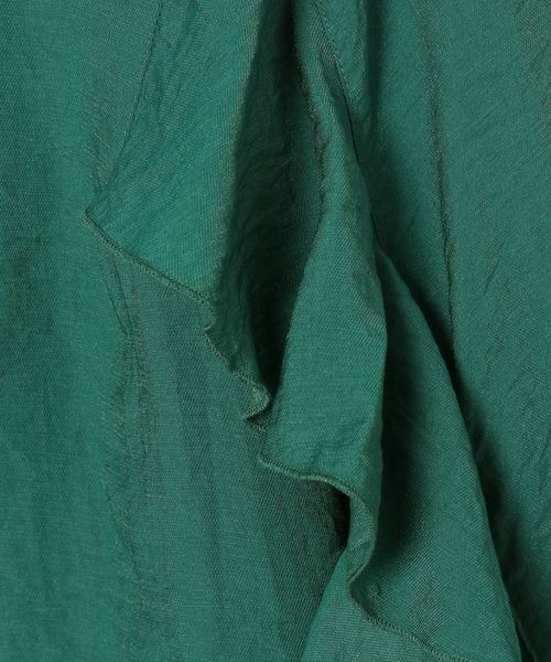 「JEANASIS」 半袖シャツ FREE グリーン レディース_画像3