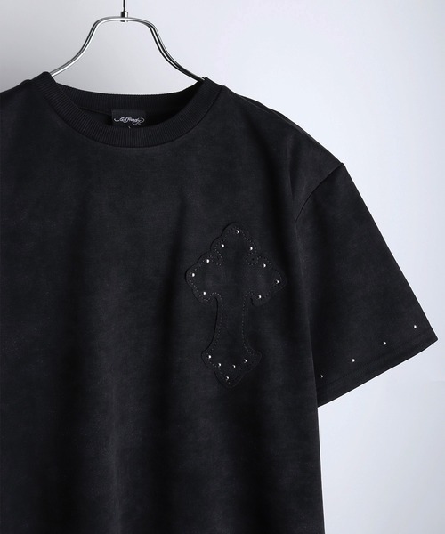 Ed Hardy（エド・ハーディー） tシャツ クロススタッズ 半袖Tシャツ