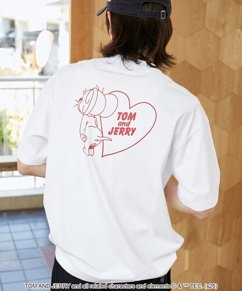 PUBLUX（パブリュクス） tシャツ 「機能性素材」TOM＆JERRY/トムと