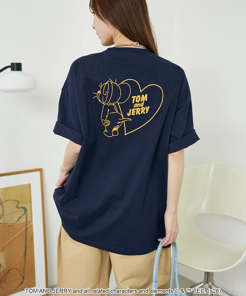 PUBLUX（パブリュクス） uvカット tシャツ 「機能性素材」TOM＆JERRY
