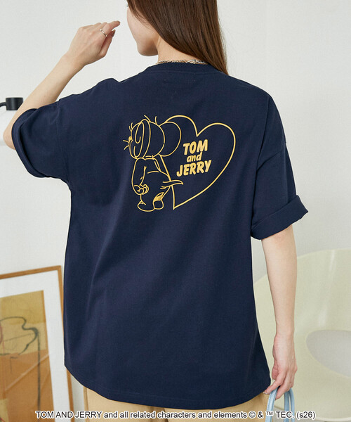 PUBLUX（パブリュクス） uvカット tシャツ 「機能性素材」TOM＆JERRY