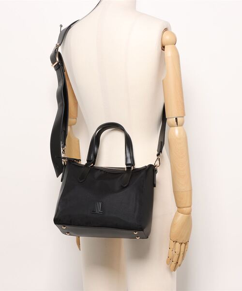 LANVIN en Bleu 「LANVIN Bleu」 2WAYバッグ FREE ブラック レディース
