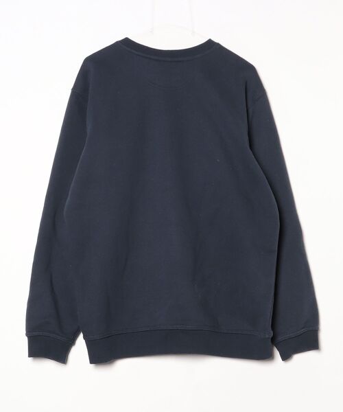 「C.E.L.STORE」 スウェットカットソー MEDIUM ネイビー メンズ_画像2