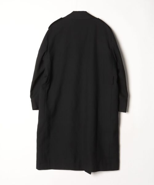 「Calvin Klein」 トレンチコート 38 ブラック メンズ_画像2