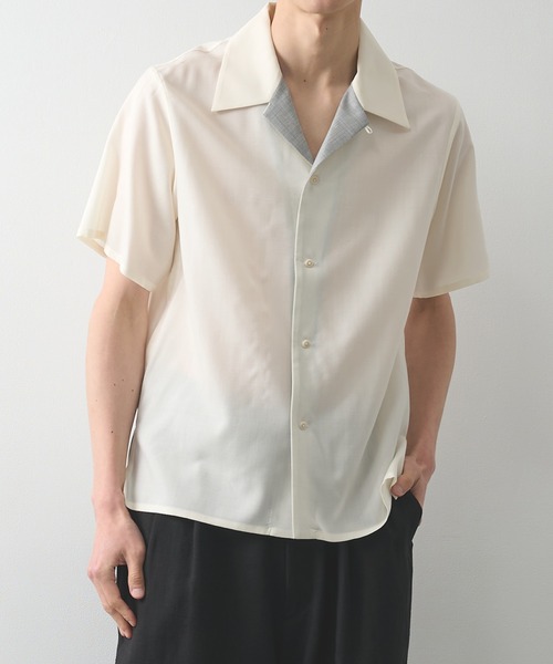 ETHOSENS（エトセンス） シャツ 半袖 「ETHOSENS」別注 S/S shirts