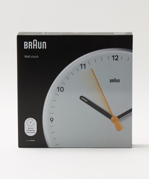 BRAUN 掛け時計、壁掛け時計｜インテリア時計｜家具、インテリア 通販