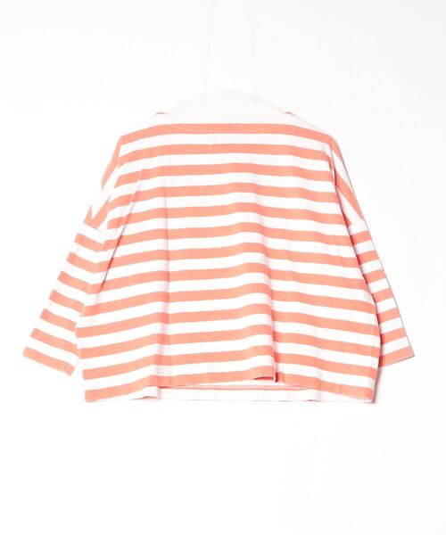 「Traditional Weatherwear」 ボーダー柄長袖カットソー S オレンジ レディース_画像2