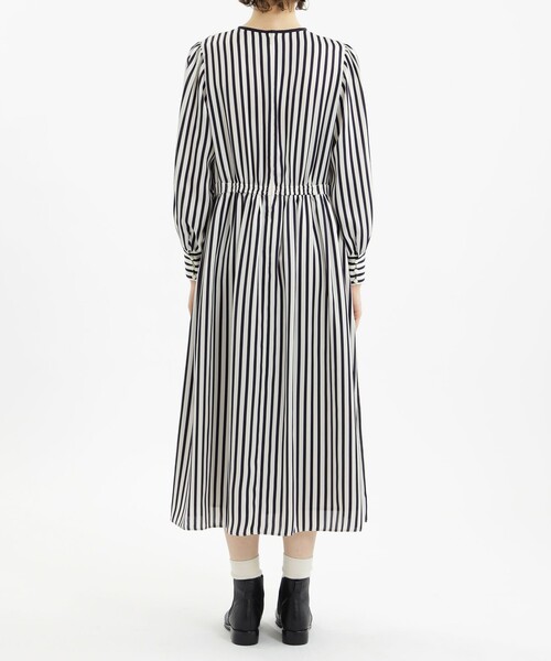 「MACKINTOSH PHILOSOPHY」 長袖ワンピース 38 ダークネイビー レディース_画像5