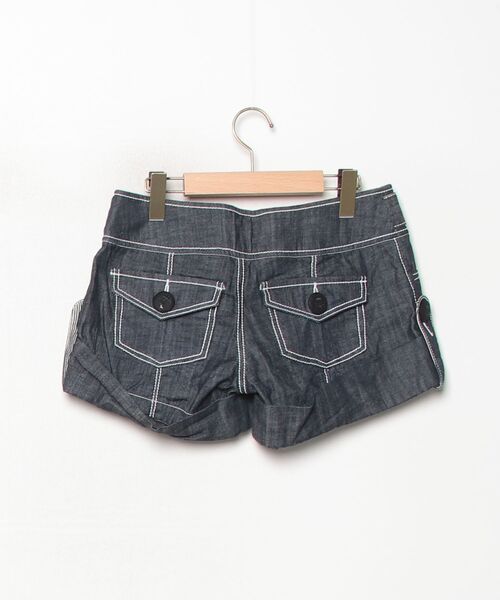 「snarl extra」 デニムショートパンツ 36 ネイビー レディース_画像2
