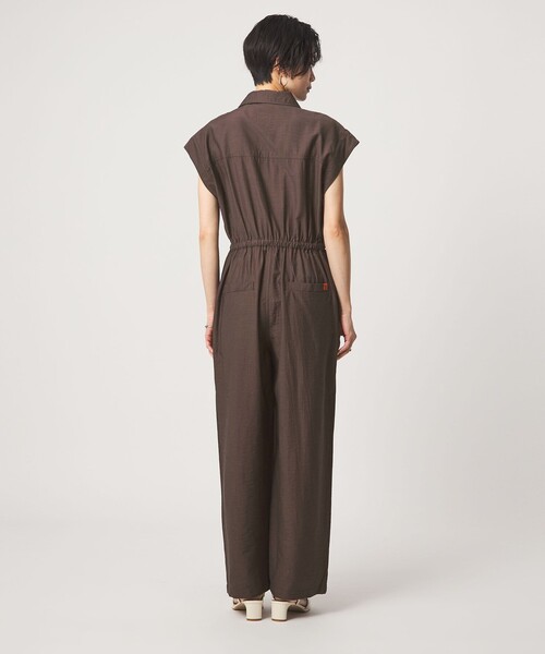 パラスパレス　美品　フレンチスリーブ　オールインワン　ネイビー UNIVERSAL OVERALL（ユニバーサルオーバーオール） オールインワン