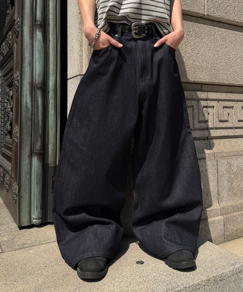 kutir（クティール） ワイドパンツ ジーンズ BAGGY SILHOUETTE RIGID